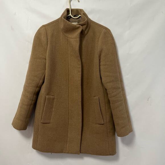 J.CREW WOOL‎ BLEND COAT SIZE 4 - Picture 1 of 9